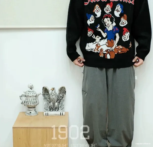 24FW SNOW Sweater Snow WHITE SWEATER White 0828